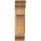Ekena Millwork Westlake Traditional Smooth Bracket w/ Offset Brace, Western Red Cedar, 7 1/2"W x 18"D x 30"H BKT0806X18X30WTL01SWR - alternate 2